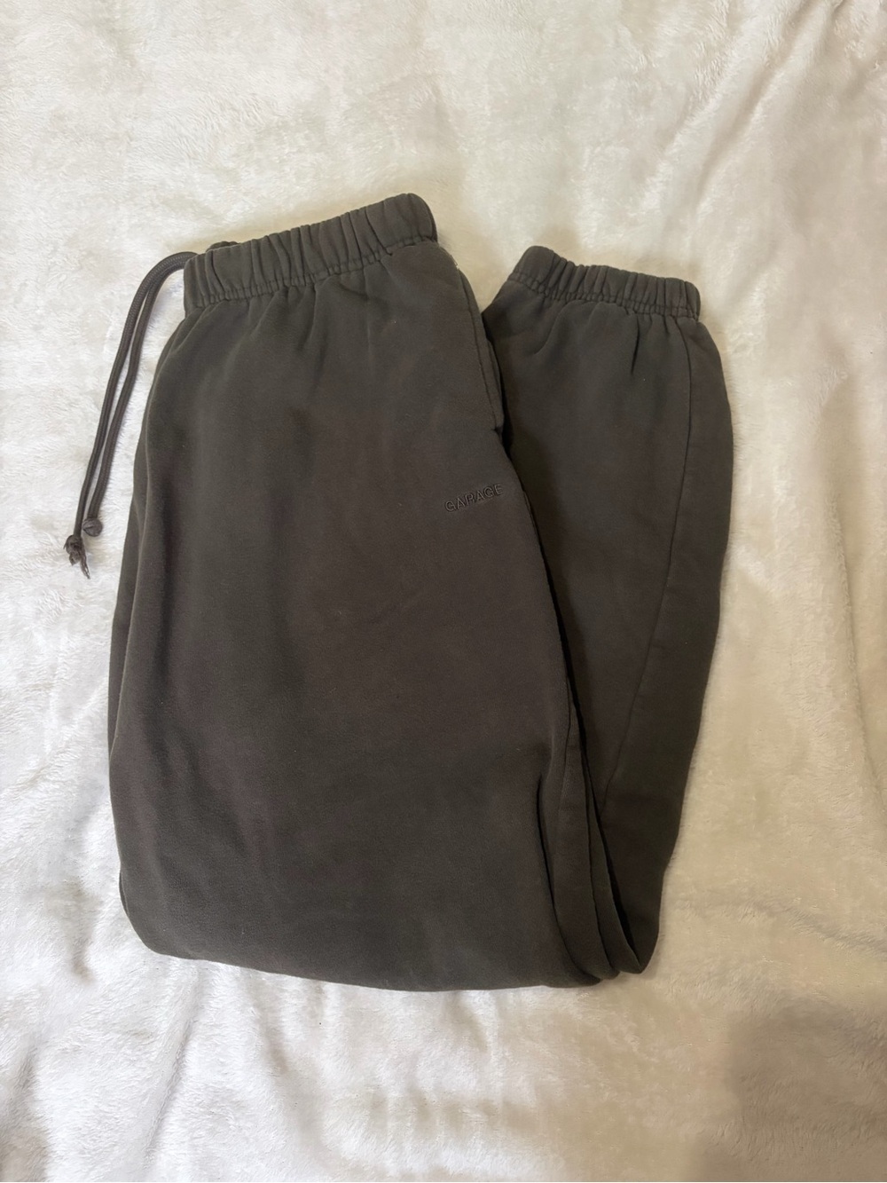 Garage Women's Dark Brown Drawstring Joggers
